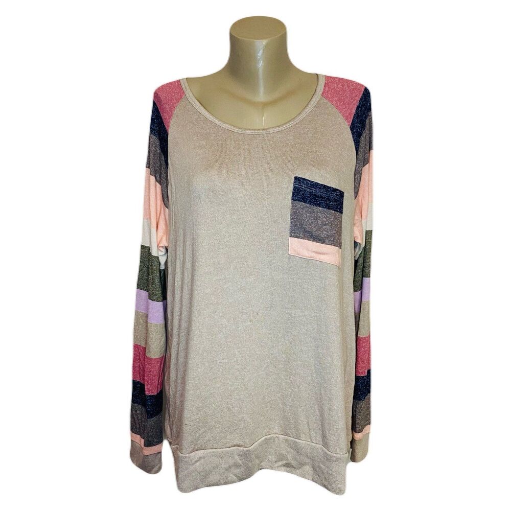 Cato [L] Color Block Sweater (2322)